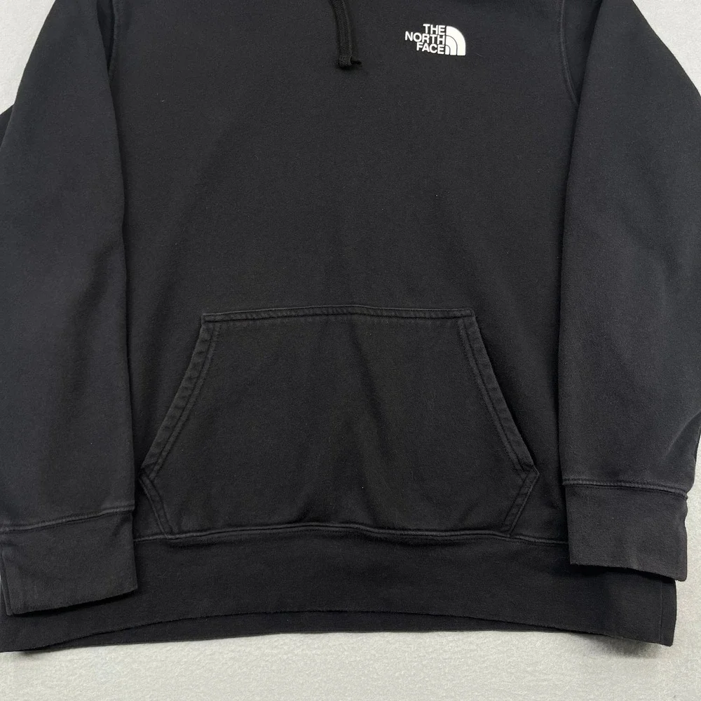 The North Face Mens Red Box Pullover Hoodie Black XL Never Stop‎ Exploring Logo